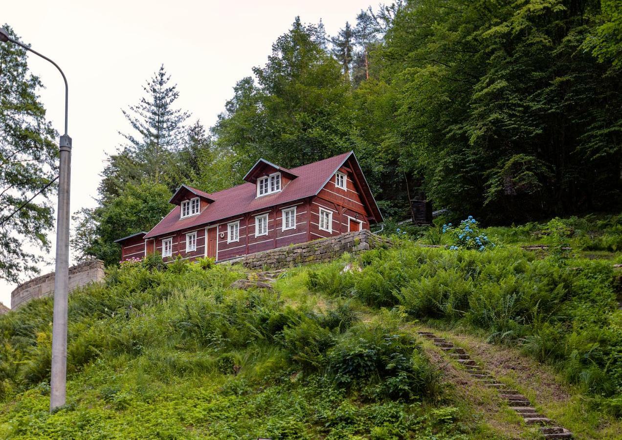 Apartmán Chalupa 47 Hřensko Exteriér fotografie